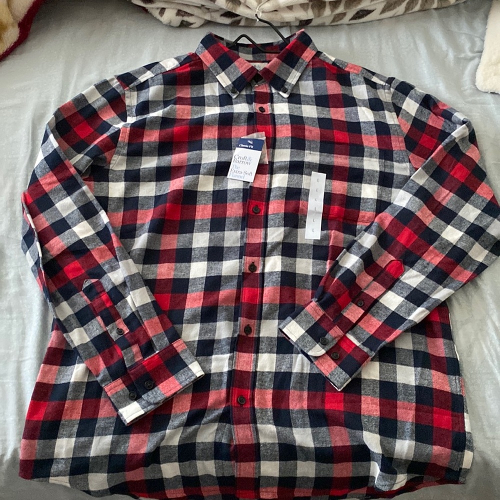 New Croft and Barrow  flannel